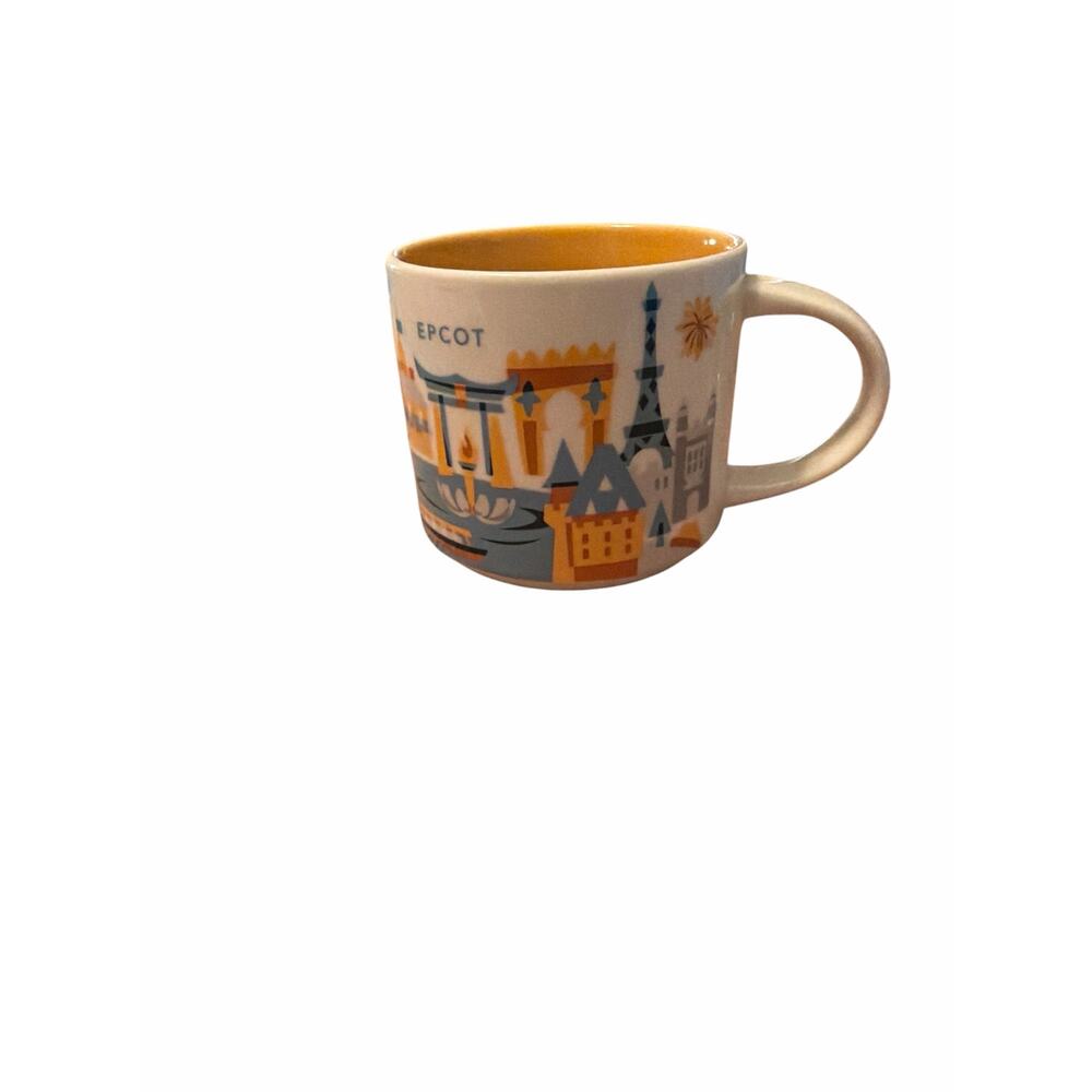 Starbucks Disney Parks You Are Here Epcot World Showcase area Coffee Mug 